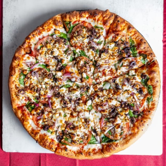 Mediterranean Pizza.